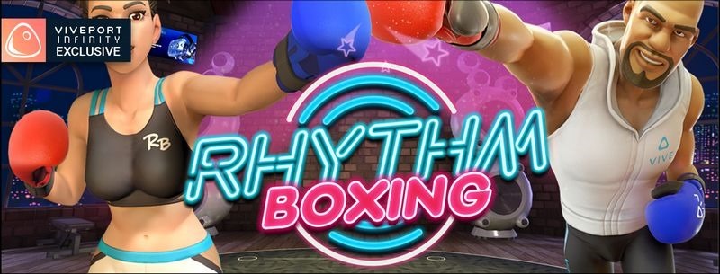 HTC新聞照片(HTC VIVE Studio 自製遊戲：Rhythm Boxing節奏拳擊)