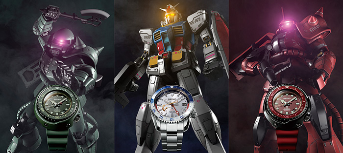 SEIKO X GUNDAM 40th 限量聯名錶 