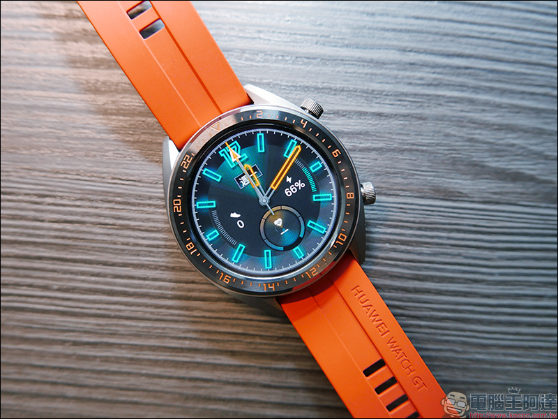 HUAWEI WATCH GT 46mm 活力款 開箱動手玩 ：內建 GPS、氣壓高度計、電子羅盤，兩週超長續航的時尚運動夥伴 - 電腦王阿達