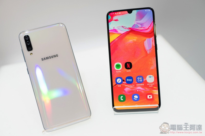 超狂翻轉鏡頭 Galaxy A80 領著新世代 A 系列新機在台登場（同場加映：2019 年款 Tab 平板與 Fit 手環） - 電腦王阿達