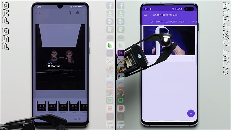 Huawei P30 Pro 對決 Samsung Galaxy S10+ 運行速度（同場加映： S855 vs Exynos 9820） - 電腦王阿達