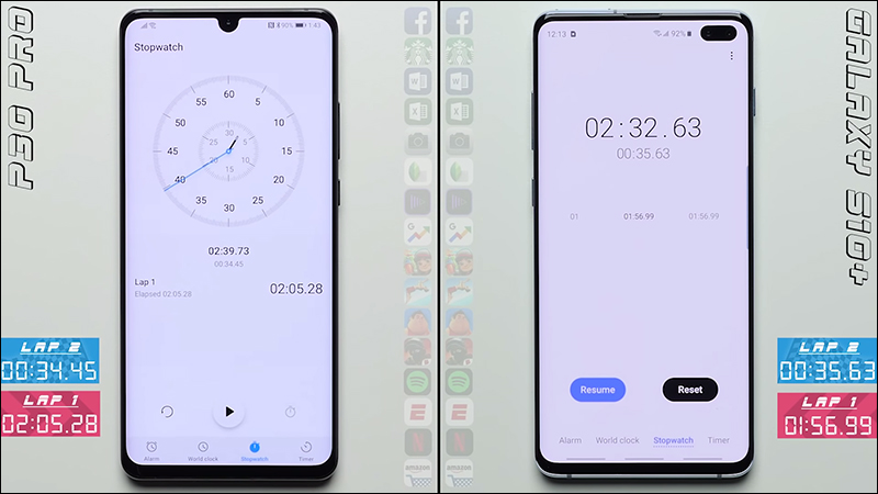 Huawei P30 Pro 對決 Samsung Galaxy S10+ 運行速度（同場加映： S855 vs Exynos 9820） - 電腦王阿達