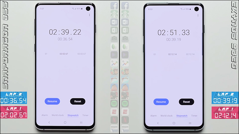 Huawei P30 Pro 對決 Samsung Galaxy S10+ 運行速度（同場加映： S855 vs Exynos 9820） - 電腦王阿達