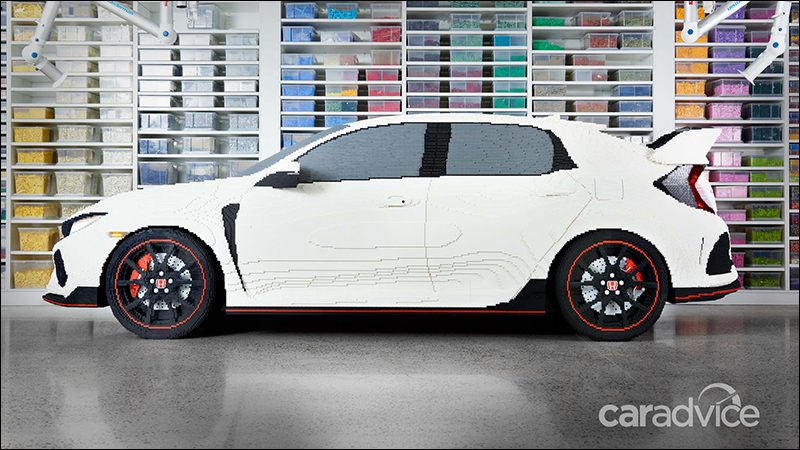 Honda Civic Type R 樂高版 ，使用 32 萬顆樂高積木、耗時 1300 小時打造 - 電腦王阿達