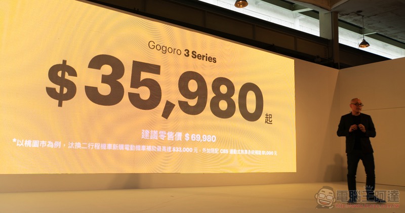 Gogoro 3 系列 正式發表：外型與價格（不到四萬）都同樣可愛的入門車系動手玩 - 電腦王阿達