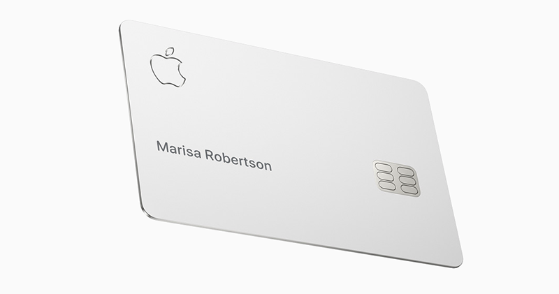 Apple Card 蘋果信用卡 實物曝光，極簡設計信仰加值 - 電腦王阿達