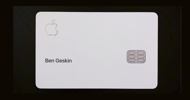 Apple Card 蘋果信用卡 實物曝光，極簡設計信仰加值 - 電腦王阿達