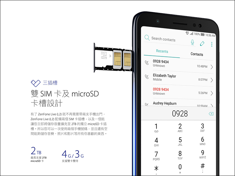 華碩 ASUS ZenFone Live (L2) 入門智慧型手機 4,490 元在台開賣， 5.5 吋全螢幕、漸變色機身 - 電腦王阿達
