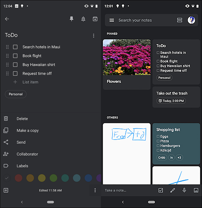 Google 日曆 、 Google Keep 更新將加入 Dark Mode 暗黑主題模式 - 電腦王阿達