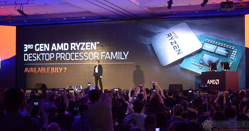 [ COMPUTEX 2019 ] AMD 第三代 Ryzen 系列處理器 7/7 開賣，售價 329 美元起 - 電腦王阿達