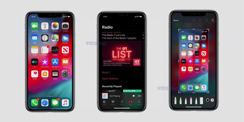 Ios 13 screenshot dark mode