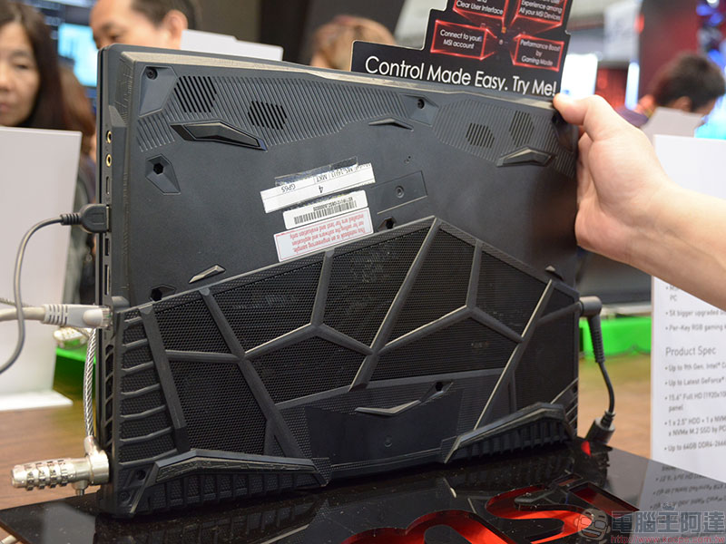 [ COMPUTEX 2019 ] 微星 msi 展出多款電競筆電，更強的散熱效能與更新率高達 240Hz 顯示器 - 電腦王阿達