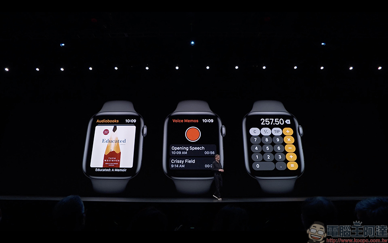 watchOS 6 導入 App Store ，用戶可直接在 Apple Watch 檢視、下載 Apps （同場加映： tvOS 13 加入歌詞同步、支援 Xbox One 與 Playstation DualShock 4遊戲控制器） - 電腦王阿達