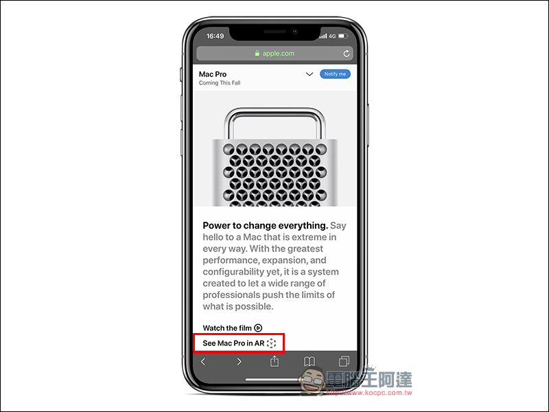 Apple Mac Pro 買不起沒關係，拿出 iPhone / iPad 開啟 AR 過個乾癮吧！ - 電腦王阿達