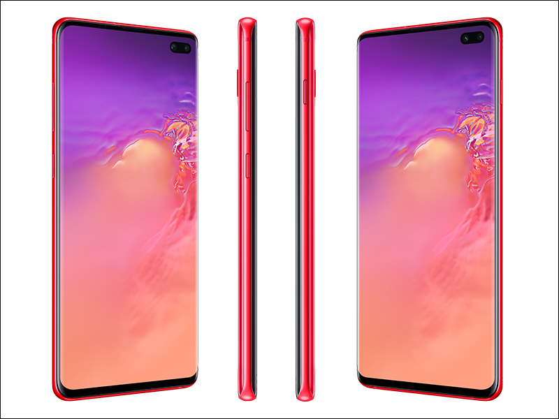 三星 Galaxy S10 、 Galaxy S10+ 國外推出「緋紅色」新配色 - 電腦王阿達