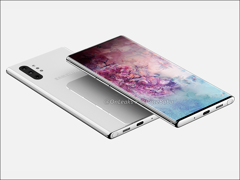 Samsung Galaxy Note 10 、 Galaxy Note 10+ 最新渲染圖曝光！ - 電腦王阿達