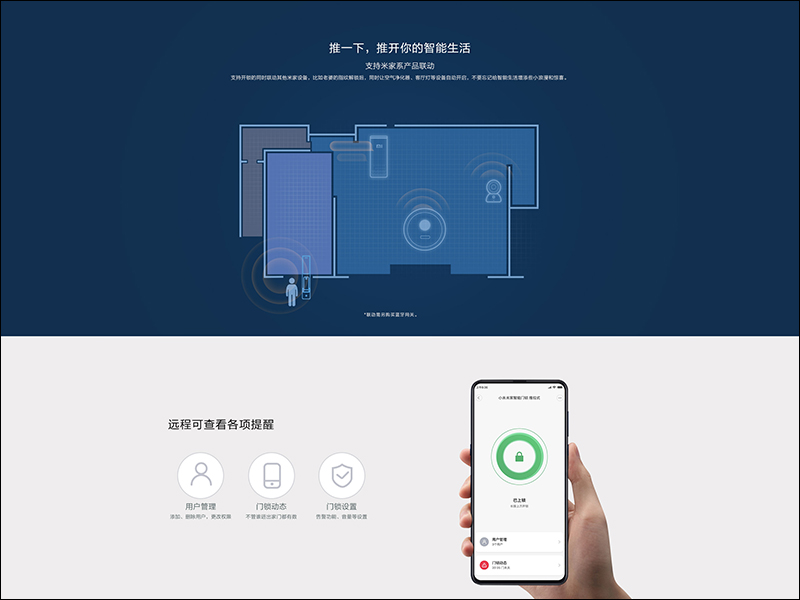 小米米家智能門鎖（推拉式） 發表，推拉操作更直覺、支援 6 種解鎖方式 - 電腦王阿達