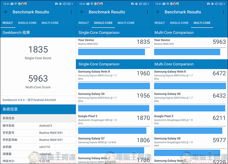 realme 3 Pro 開箱 、評測、動手玩： 搭載高通 S710 處理器、支援 VOOC 3.0 閃充，超值美型中階旗艦 - 電腦王阿達