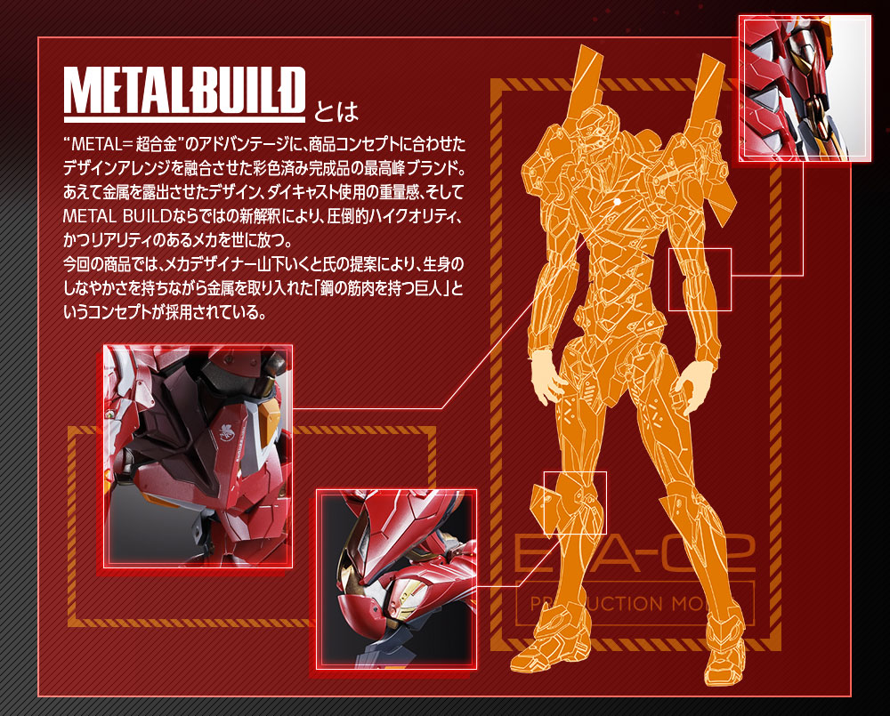 METAL BUILD 《新世紀福音戰士》EVA 2號機 商品介紹頁面公開 - 電腦王阿達