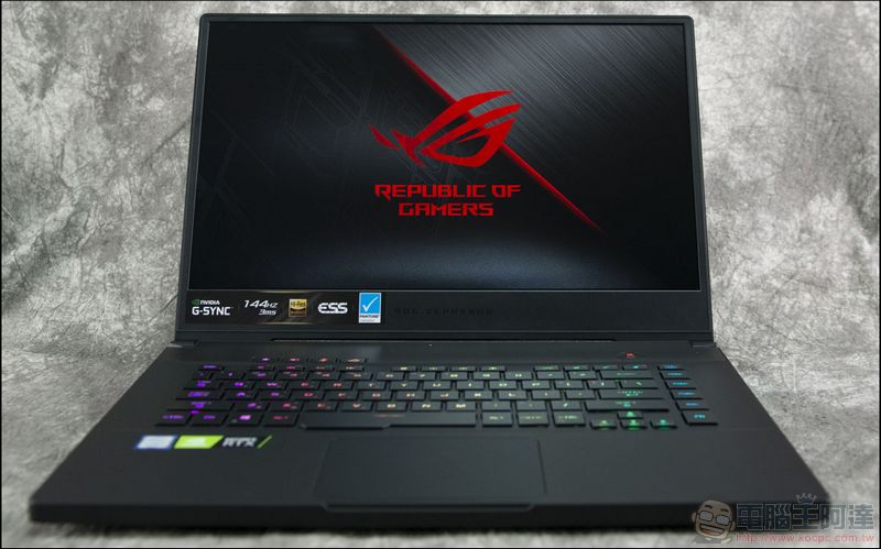 西裝暴徒的化身 輕薄電競筆電 ROG Zephyrus S GX502 開箱評測 - 電腦王阿達