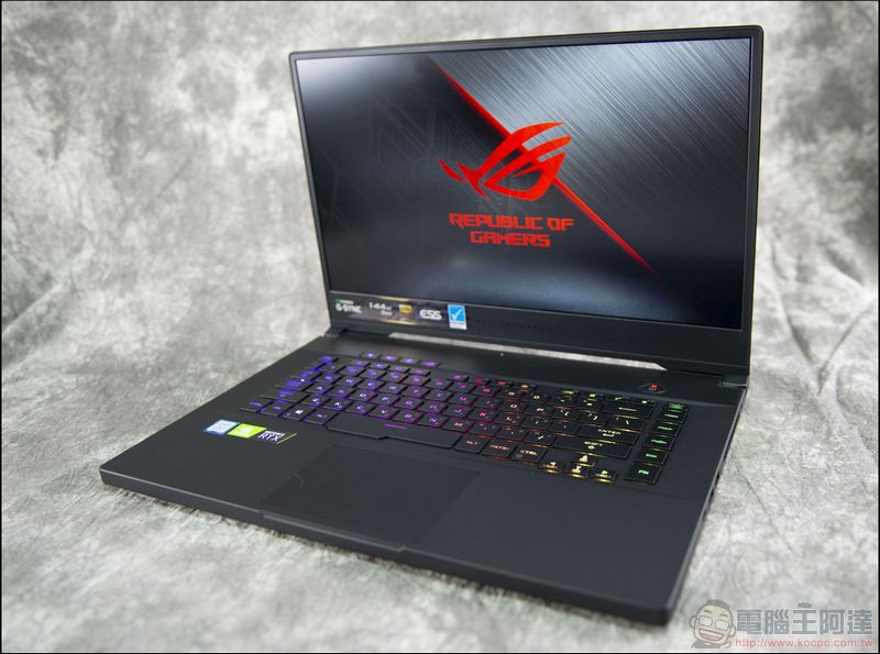 西裝暴徒的化身 輕薄電競筆電 ROG Zephyrus S GX502 開箱評測 - 電腦王阿達