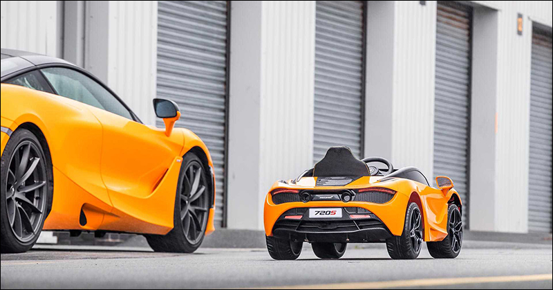 McLaren 推出 720S Ride-On 電動車 ，採上掀式車門只要 1.2 萬就能入手 - 電腦王阿達