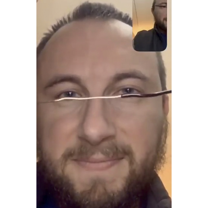 就這樣盯著你... iOS 13 彷彿對 FaceTime 施黑魔法 ，更專注對談 - 電腦王阿達