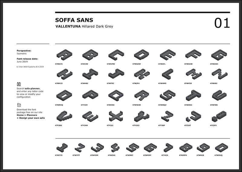 IKEA 推出免費沙發字型 ，提供民眾免費下載（載點於內文） - 電腦王阿達