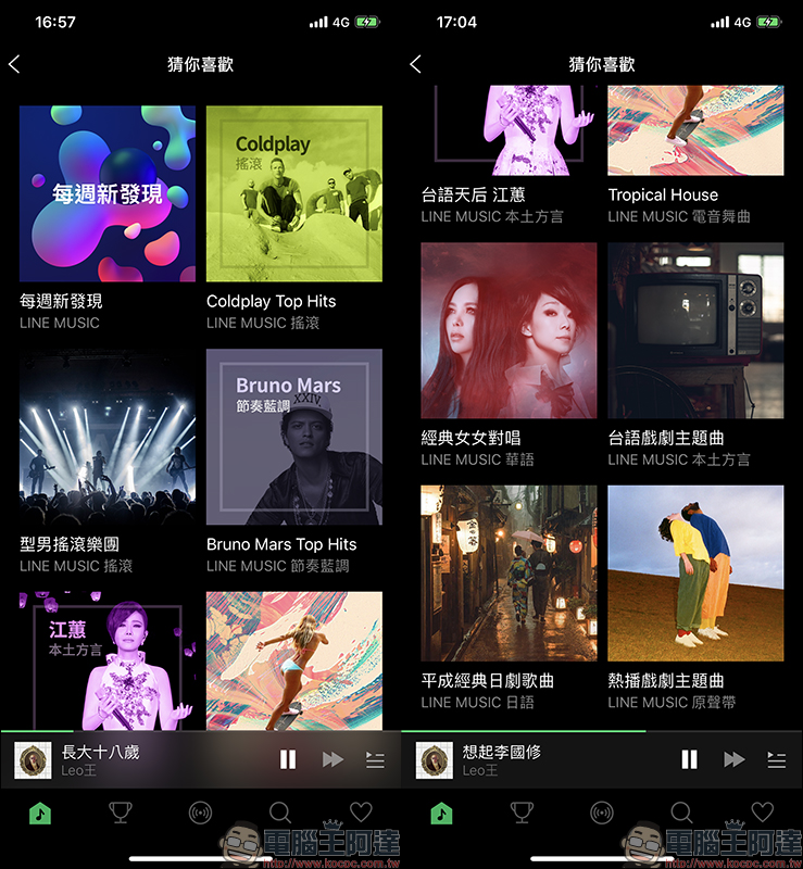 LINE MUSIC 線上音樂串流服務 ，一站式 LINE 服務體驗，打造音樂社群時代！（動手玩分享） - 電腦王阿達