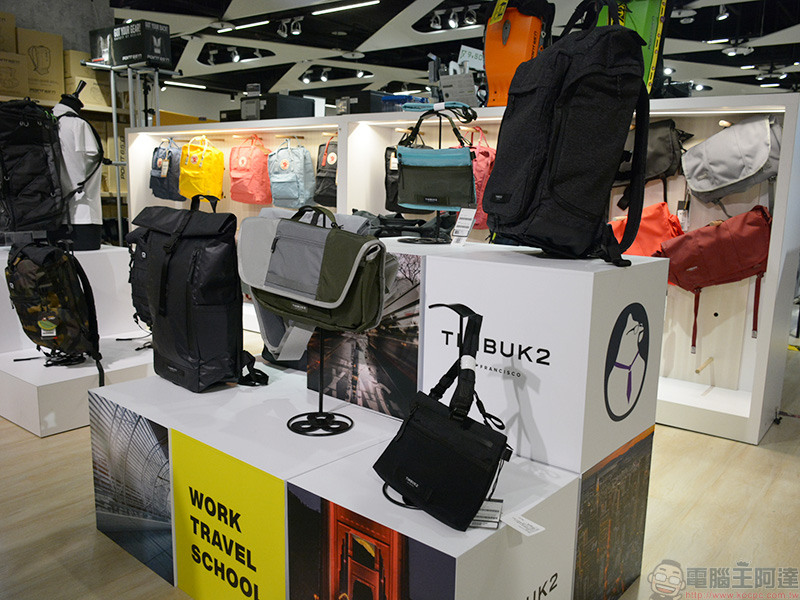 「 熊老闆精選好東西 」 三創店重新開幕 ， 全新引進 KNOMO 、ONA、Timbuk2 品牌生力軍 - 電腦王阿達