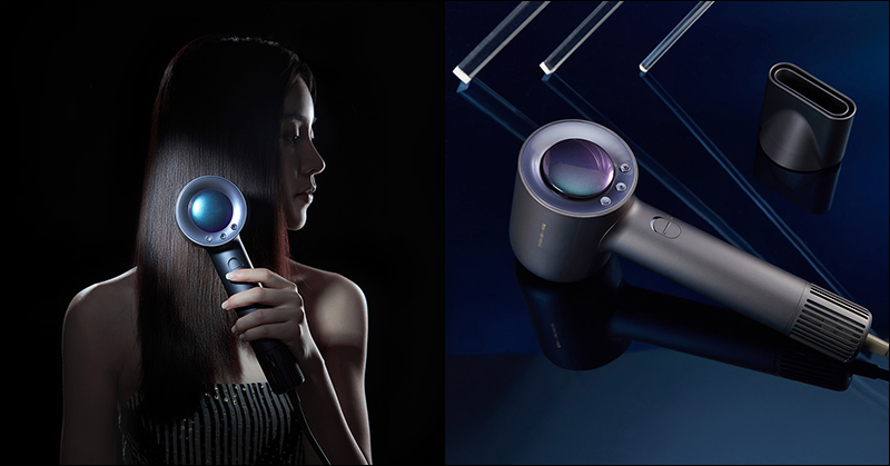 小米生態鏈 直白高速吹風機 推出，採用氣壓倍增技術、外型極似 Dyson Supersonic 吹風機 - 電腦王阿達