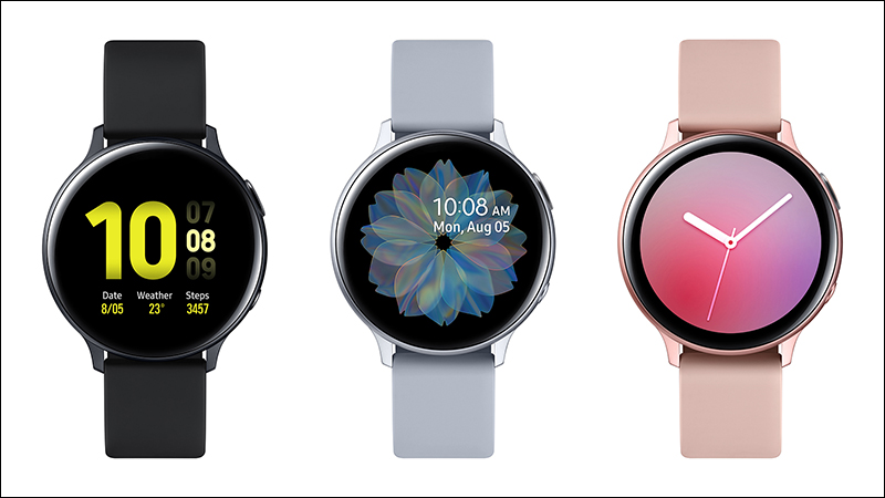 Samsung Galaxy Watch Active2 全新智慧手錶發表，加入全新數位化錶圈轉環控制介面 - 電腦王阿達