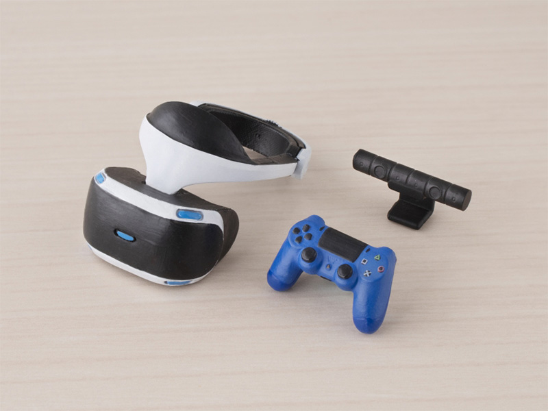 萬代南夢宮將推出由 Sony 監修的 PS4、PSVR 手辦扭蛋 ，縮小就是可愛！ - 電腦王阿達