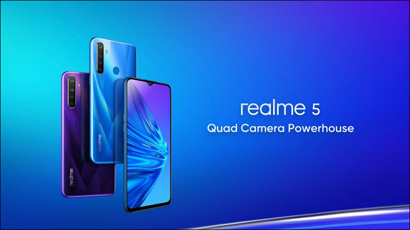 realme 5 系列 印度發表，全系列配備四鏡頭主相機手機，價格依舊「敢越級」 - 電腦王阿達