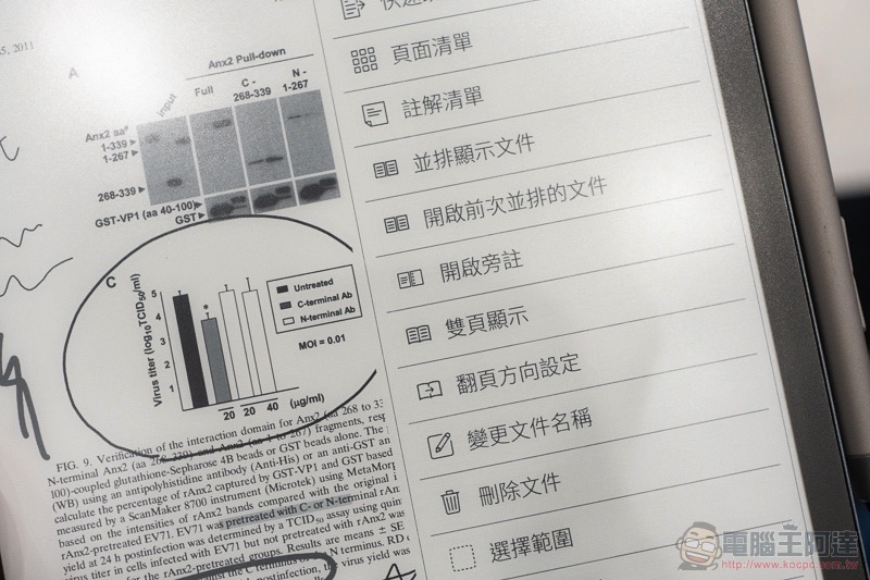 好讀又能寫的 E ink 電子書 mooInk Pro 在台發表動手玩 - 電腦王阿達