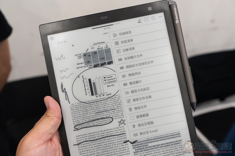 好讀又能寫的 E ink 電子書 mooInk Pro 在台發表動手玩 - 電腦王阿達