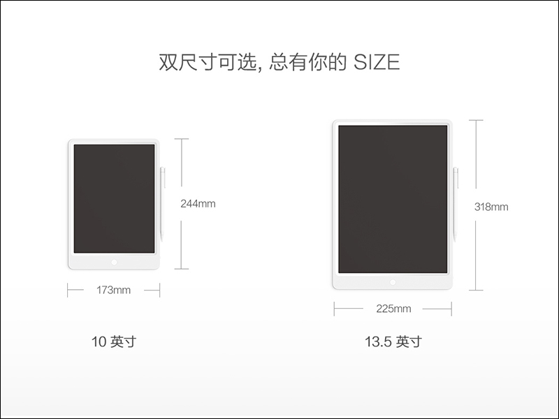 小米米家液晶小黑板 亮相，售價只要約 220元起 - 電腦王阿達