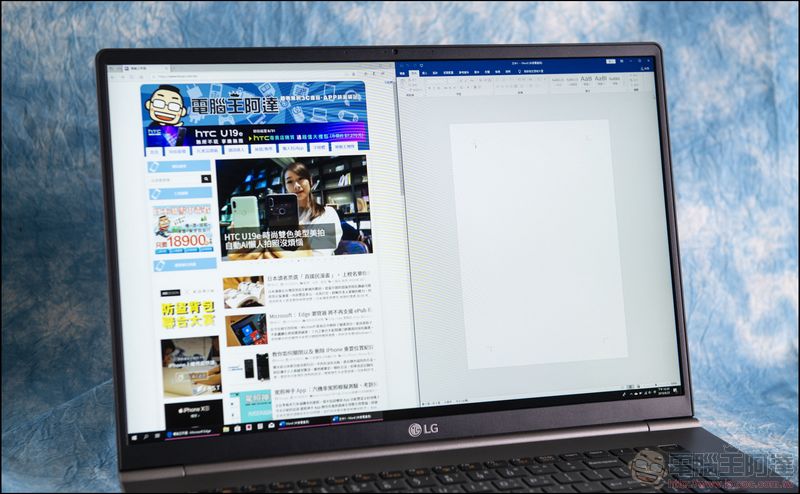 LG gram 17" 17Z990 開箱、評測 結合美觀、效能與高續航力於一體的超輕薄筆電 - 電腦王阿達