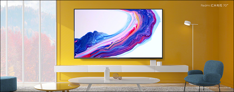 Redmi 紅米電視 70" 發表，4K HDR 高畫質 、智能語音操作系統、 2 秒開機，售價只要約 16,900 元！（同場加映： RedmiBook 14 增強版升級 Intel 第 10 代 Core 處理器） - 電腦王阿達