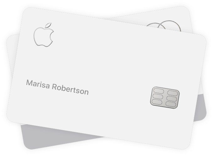 Clean apple card art front back