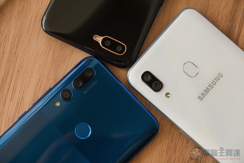 台幣 8,000 手機誰最超值？ 三星 A30、華為 Y9 Prime 2019、OPPO AX5s 直接比給你看 - 電腦王阿達