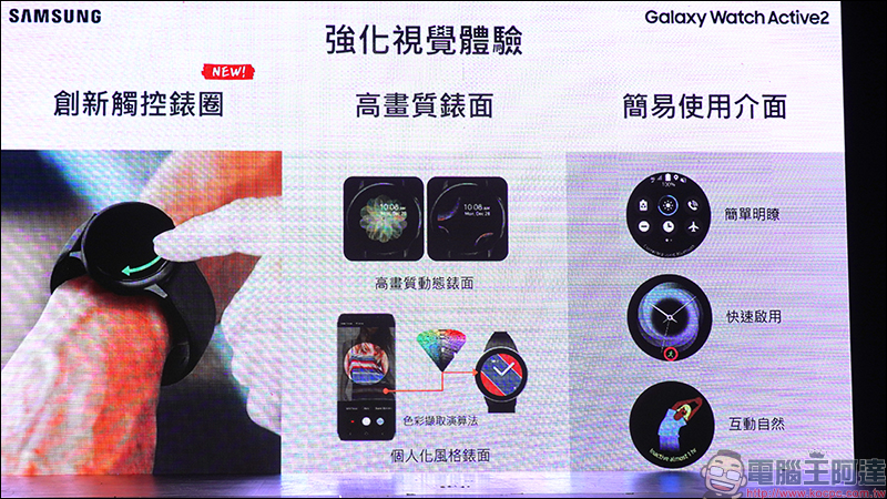 Samsung Galaxy Watch Active2 正式在台推出，時尚外型功能再進化 - 電腦王阿達