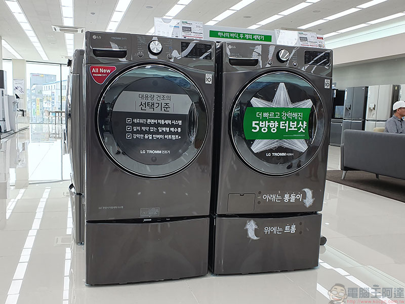 LG TWINWash 雙能洗與直立式洗衣機 強化再升級，深度潔淨洗衣新體驗 - 電腦王阿達