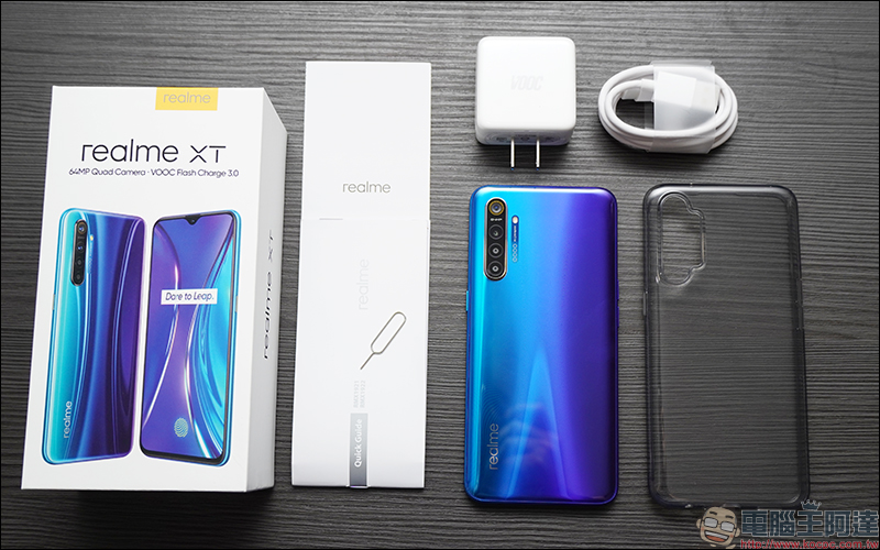 realme XT 開箱 、評測、動手玩：6400萬畫素四鏡頭主相機、高通S712處理器、螢幕指紋辨識、4000mAh大電量、VOOC 3.0 閃充 - 電腦王阿達