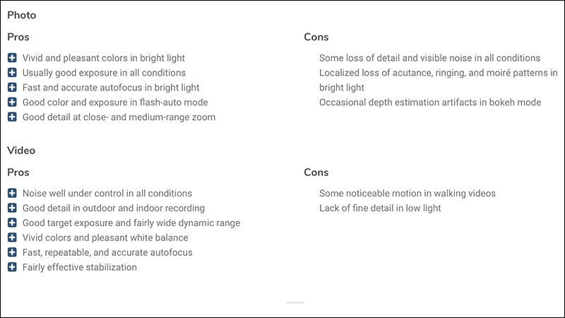 DxOMark 公佈 Google Pixel 4 相機評測成績：主相機 112分、自拍 92 分 - 電腦王阿達