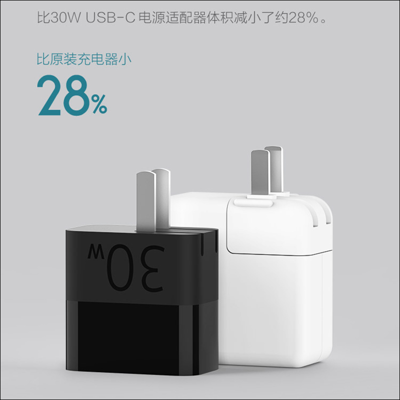 紫米 ZMI USB 充電器 30W 快充版 推出，Type-C+A 雙輸出、支援 USB PD 充電 - 電腦王阿達