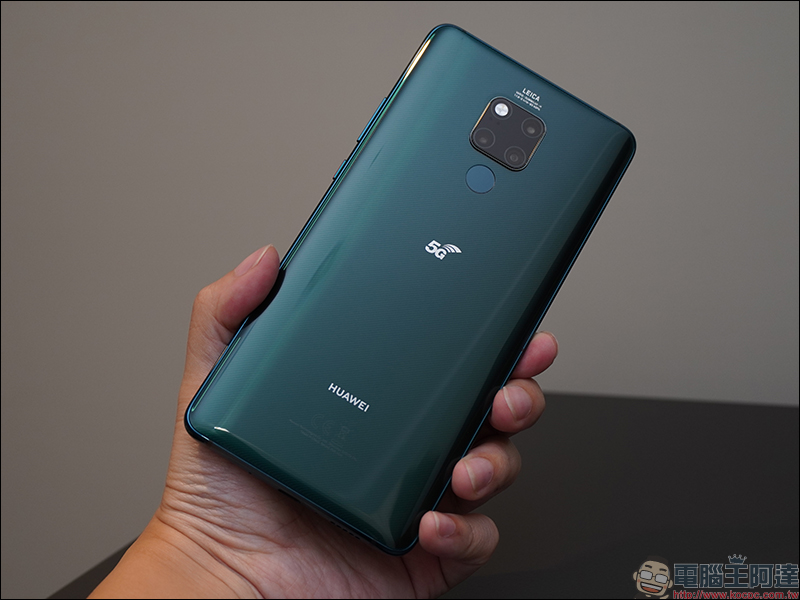 華為 HUAWEI Mate20 X5G 開箱、評測、動手玩：全球首款5G雙模、 7.2吋超大螢幕旗艦級手機 - 電腦王阿達