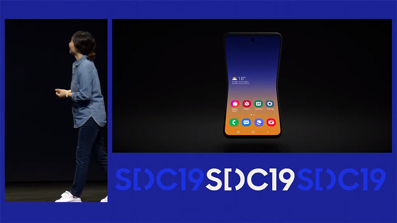 Samsung 在 SDC 2019 展示直向摺疊手機概念 - 電腦王阿達