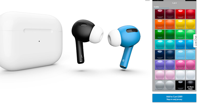 ColorWare 推出 AirPods Pro 顏色客製化服務，給你白色以外的選擇 - 電腦王阿達