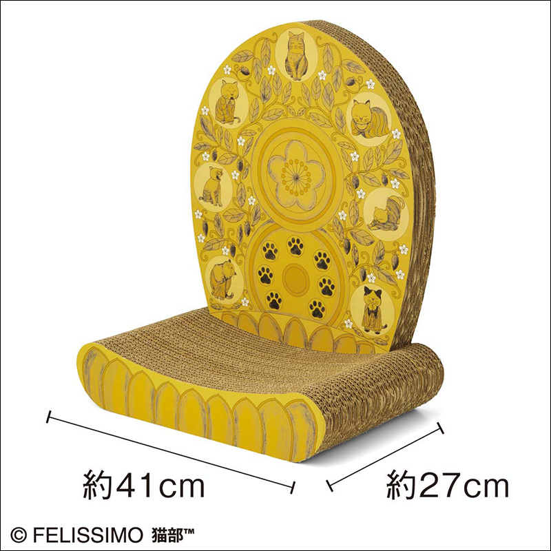 貓奴必備 ！日本雜貨品牌 Felissimo 推出「佛光貓抓板」 - 電腦王阿達